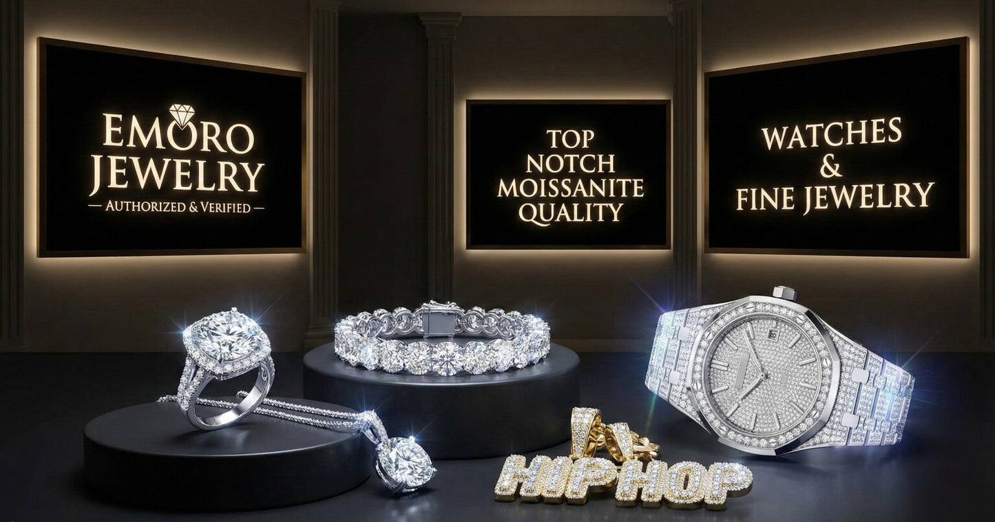 Moissanite Diamond Full White Cuban Iced Silver Bracelet For Men